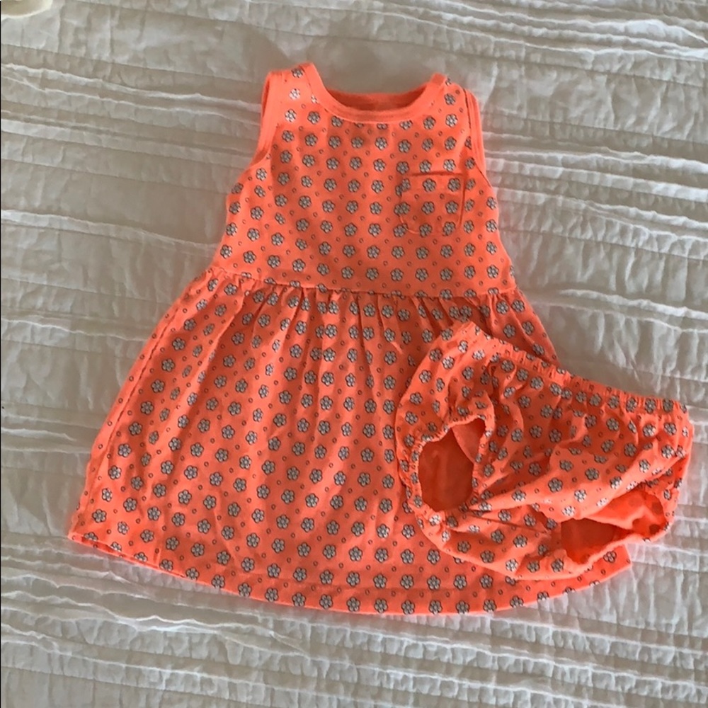 Carters 18 mo dress set with bloomers